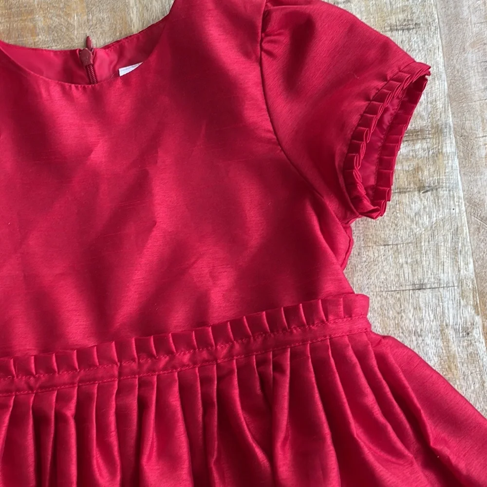Edgehill Collection girls holiday red dress size 4t